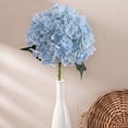thumbnail image 4 of 1pcs Artificial Hydrangea Flower Simulated Fake Flower Bridal Hand Bouquet Fake Flowers For Wedding Home Decoration, 4 of 7