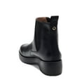 thumbnail image 2 of Louise Et Cie Zareb Black Leather Wedge Ankle Pull-on Chelsea Platform Bootie (9.5, BLACK), 2 of 6