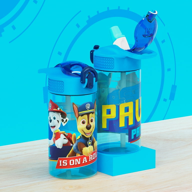 Zak Designs 16oz Paw Patrol Kids Water Bottle, Durable