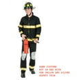 thumbnail image 2 of Adult XXL 48-52 Red Firefighter Fireman Bunker Gear Costume, 2 of 2