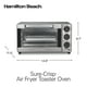 Hamilton Beach Sure-Crisp Air Fryer Toaster Oven, 4 Slice Capacity ...