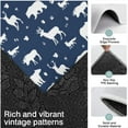 thumbnail image 3 of Dark Blue Christmas Animal Pattern Kitchen Rugs Sets Of 3,Kitchen Runner Rugs Non Skid Washable,Decorative Kitchen Floor Mats for Kitchen,Sink,Laundry,17"x30"+ 17"x47" + 17"x59", 3 of 6