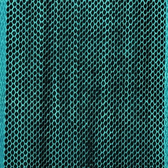 Ahgly Company Machine Washable Indoor Square Abstract Turquoise Blue Modern Area Rugs, 7' Square
