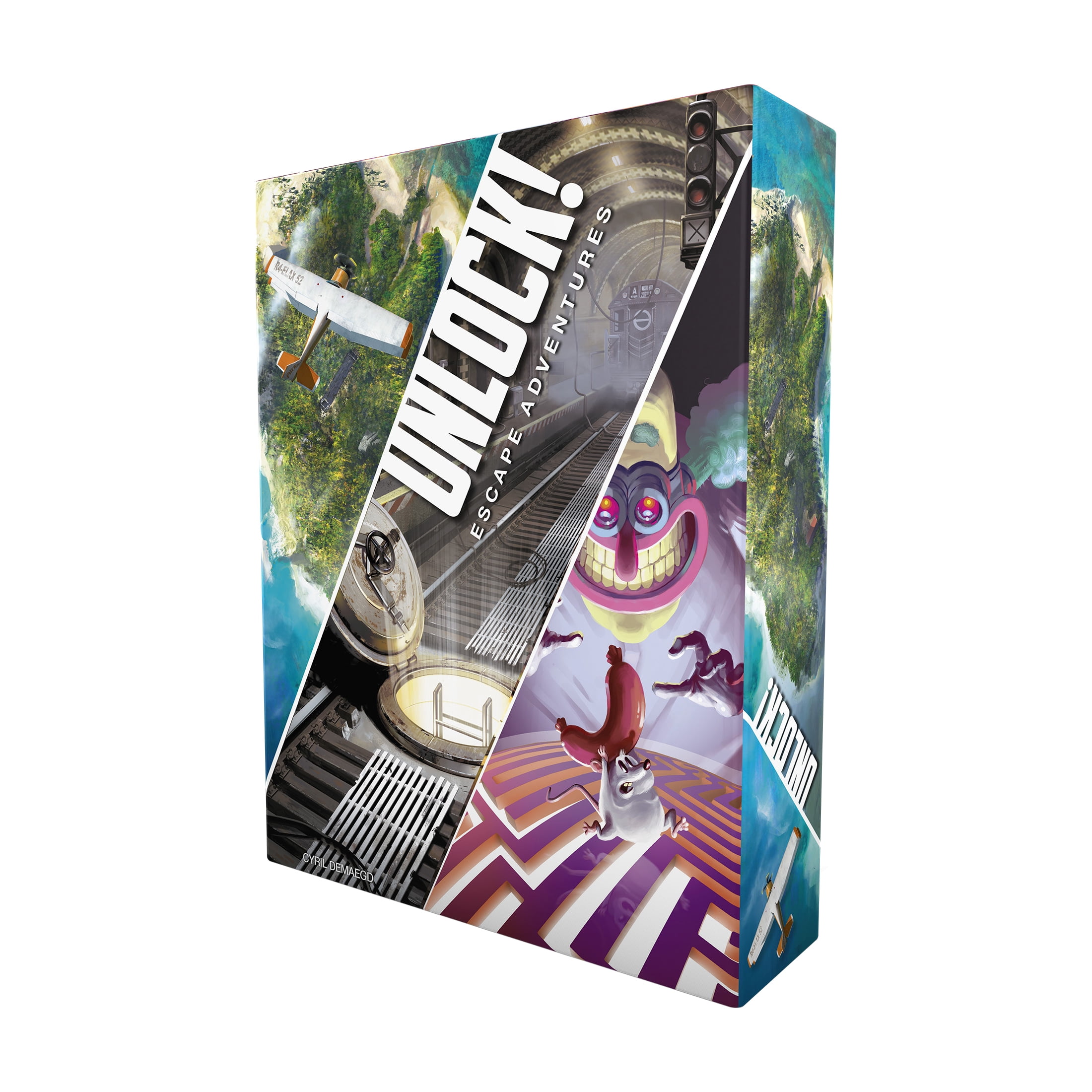 Asmodee Asmunl01 Unlock Escape Adventures Board Game