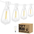 thumbnail image 1 of String Light Brightever, 7,6 m, 13 bombillas LED E12 impermeables, 1 of 7