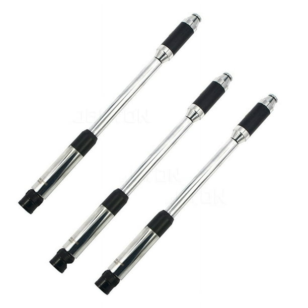 3X RH770 BNC Doble Banda 144 / 430MHz BNC Telescopica Portatil Antena para Cosecha Clasificado 3.7 /5