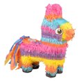 thumbnail image 1 of Petite Pinata en Forme d'Ne Arc-en-Ciel pour Fête d'Anniversaire d'Enfants, 1 of 7