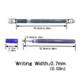 thumbnail image 3 of Limited Time Deal Plastic Pens 4 Pcs Gel Pens with Comfortable Full Grip Portable Cute Multi-function for Men & Women, Professional, Executive Office, Nice Pens, 3 of 9