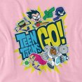 thumbnail image 2 of Teen Titans Go Go Women's T Shirt, Pink, Medium, 2 of 6