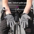 thumbnail image 4 of (Cut: S)Lightweight racing gloves, reflective gloves for driving, cycling gloves with anti-slip gel pad and shock absorber, breathable training gloves, 4 of 4