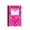 Hot Pink, variant on Simple Notebook Marbled Delicate, Wide Ruled Format, Research & Reference Resources, A Great Tool, Compact in Nature