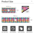 thumbnail image 3 of Yayeee Faucet Mat for Kitchen Sink 14.7" Diatomite Long Splash Guard Pad, Vibrant Leaves Pattern, 2 Pack, 3 of 7