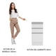 thumbnail image 4 of Mostrador Madesa Glamy 40 cm 3 Cajones Blanco, 4 of 5