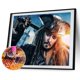 thumbnail image 2 of 5D DIY Diamante Pintura Piratas del Caribe Full Round Drill Crafts Mosaico FLhrweasw Nuevo, 2 of 9