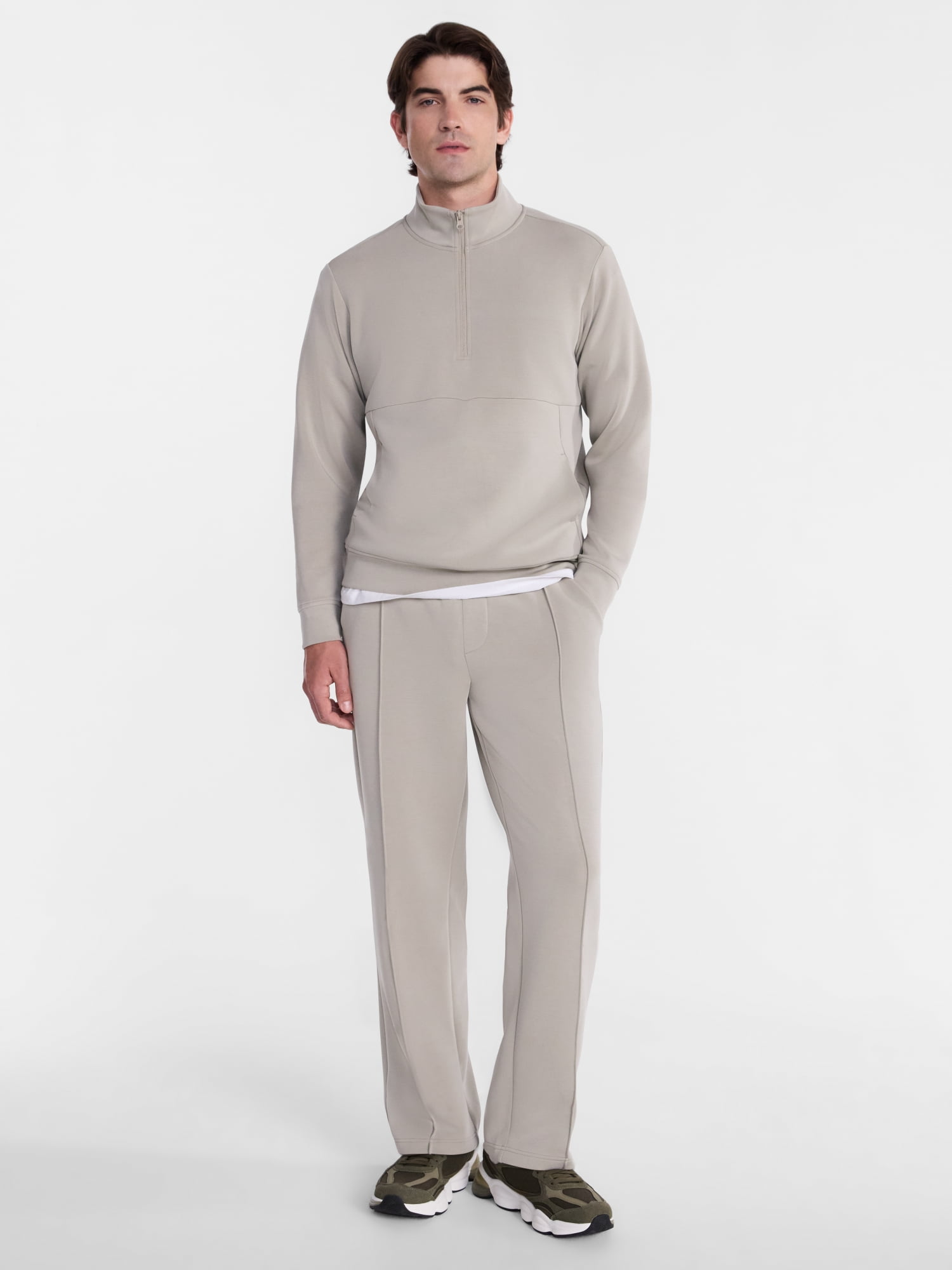 Avia Men's Twill ScubaKnit Jogger Pants, Size XS-4XLT