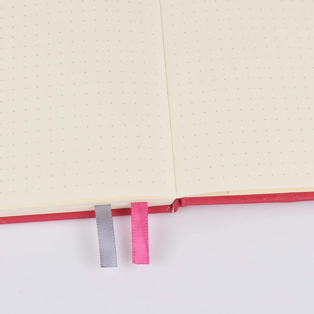 Guissi Classic Dotted Grid Bullet Notebook Journal Dot Hard Cover A5 Premium 80 g//m2 Papier épais Sans Acide Avec Poche Intérieure Fine Faux Cuir Fournitures Scolaires de Bureau 144 Pages