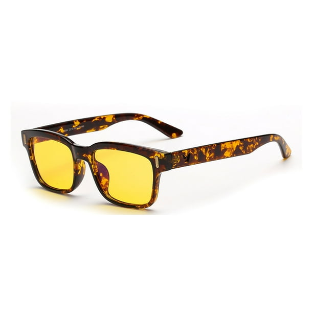 Cyxus Yellow Tinted Lens Computer Glasses Blue Light Blocking UV