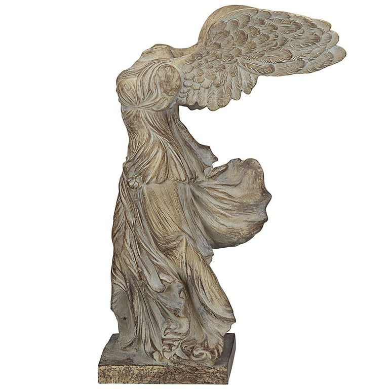 pensión Riego Compadecerse Nike, Winged Victory Goddess Statue, Classical Asian designs create a  tranquil Eastern oasis in your home or garden, Theme: Angels & Cherubs -  Walmart.com