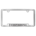 thumbnail image 3 of Lincoln Contiental wordmark Chrome Plated Brass Metal License Frame Plate Bottom Engraved 4 Hole, 3 of 3