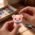 thumbnail image 4 of uhnmki 3D Beaded Animal DIY Craft For Beginners Bead Embroidery With Animal Themes Arts And Activity For Kids And Adults, 4 of 9
