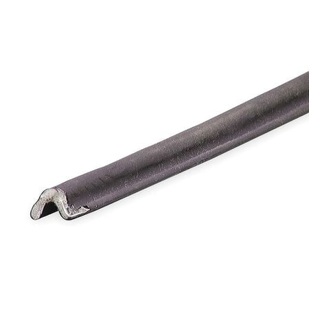 2RRT4 Door Frame Weatherstip, Brown, 7 Ft L