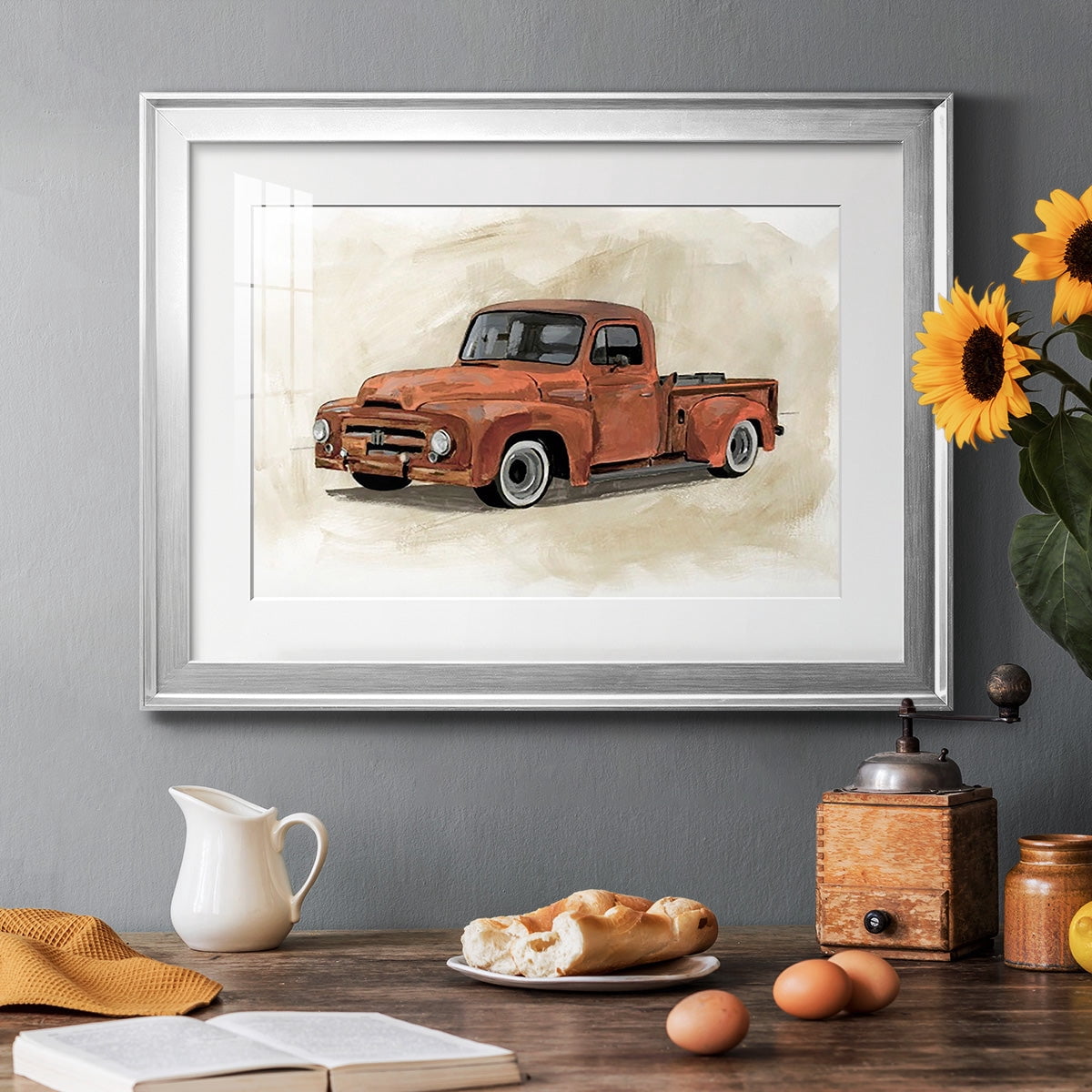 Pickup IV Premium Framed Print - Ready to Hang