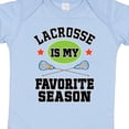 thumbnail image 4 of Inktastic Lacrosse is My Favorite Season Boys or Girls Baby Bodysuit, 4 of 5