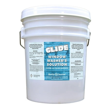 Glide Window Washer's Solution - 5 gallon pail (Best Backup Solution For Windows 7)