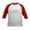 Red/White, variant on CafePress - I Eat Crayons Kids Baseball Jersey - Kids Cotton Baseball Jersey, 3/4 Sleeve Shirt