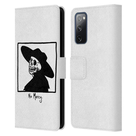 Head Case Designs Officially Licensed Matt Bailey Art No Mercy Leather Book Wallet Case Cover Compatible with Samsung Galaxy S20 FE / 5G