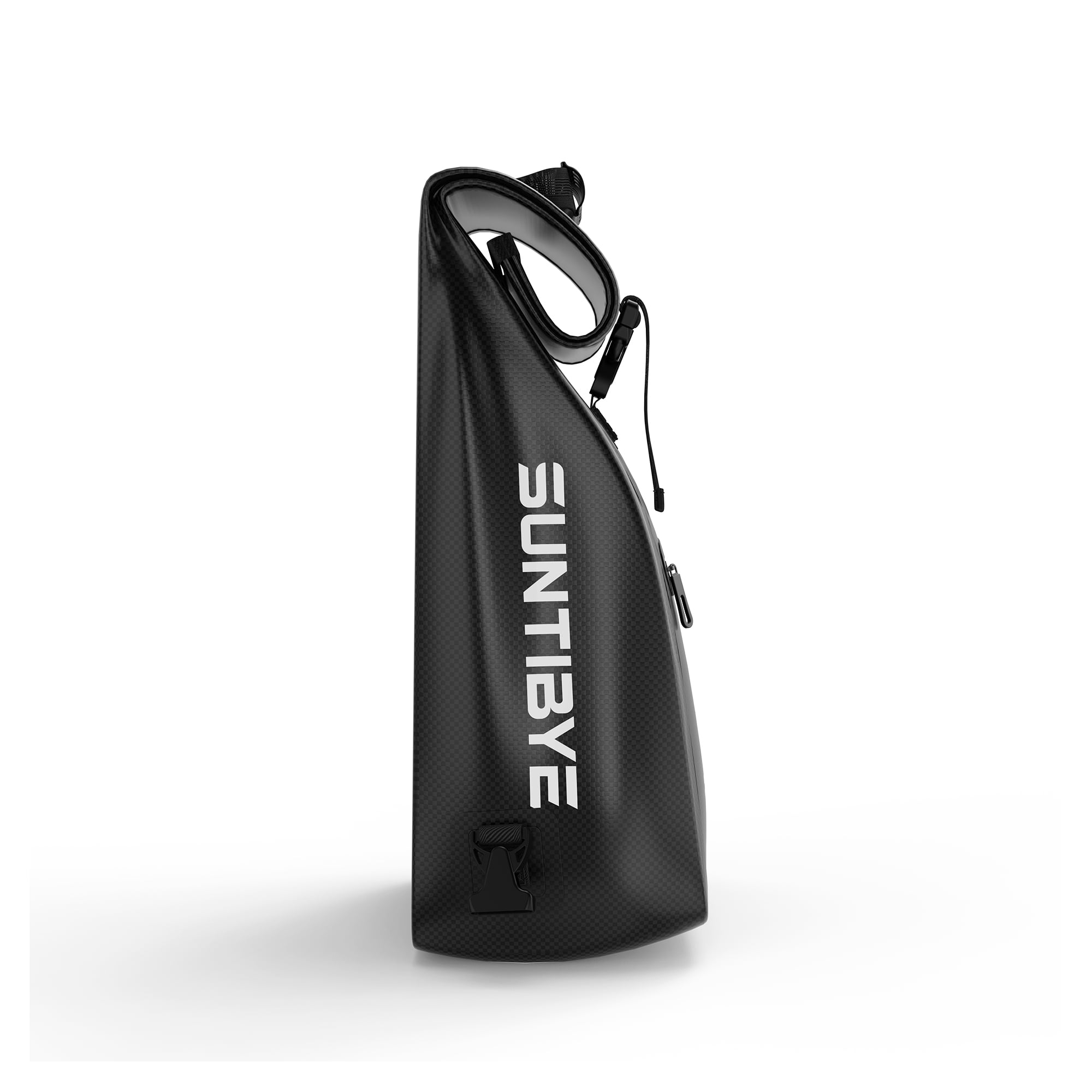 SUNTIBYE S8 Bike Bag Accessories for Bicycle Rear Rack Bag Waterproof Saddle Bag for Cycling Traveling Black