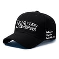 thumbnail image 4 of Gsakboxl Baseball Cap DIY Personalized Custom Name Printed Baseball Cap, Personalized Mother's Day Birthday Gift Hat for Women, 4 of 7