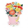 thumbnail image 4 of Tarjeta con ramo de flores, para el día de la madre, decoración, tarjeta de bendiciones, todas las ocasiones para abuelas, B, 4 of 10