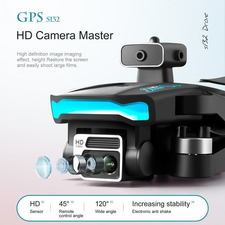 Drone with Camera,GPS Drone With 4K Camera For Adults, RC