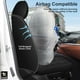 thumbnail image 4 of LAONNVIR Car Seat Covers Fit for Toyota Corolla 2000-2019 Front Set Leather Car Seat Covers, Waterproof and Scratch-Resistant Car Seat Protector(2 Front Set, Black), 4 of 5