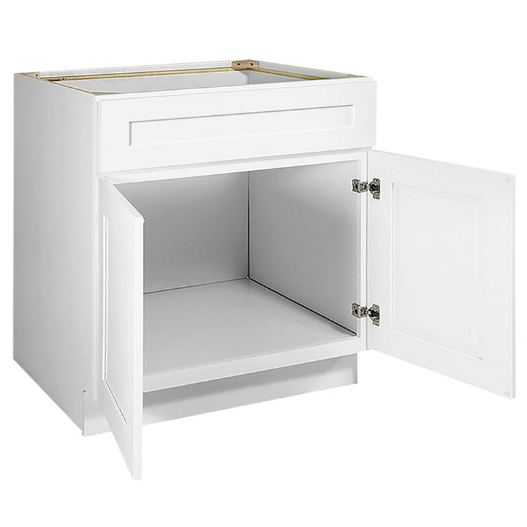 Design House 561423 48 x 34.5 x 24 in. Brookings Base Cabinet White