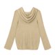 thumbnail image 2 of Pntutb mujeres moda suelta gran tamaño Color sólido capucha manga larga suéter tops Pntutb Pntutb-561, 2 of 6