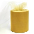 thumbnail image 1 of Rollo de tul de tela GCVOPTON de 15 cm x 183 m, color ocre amarillo, 1 of 7