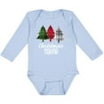 thumbnail image 3 of Inktastic Christmas Squad with Plaid Trees Boys or Girls Long Sleeve Baby Bodysuit, 3 of 5