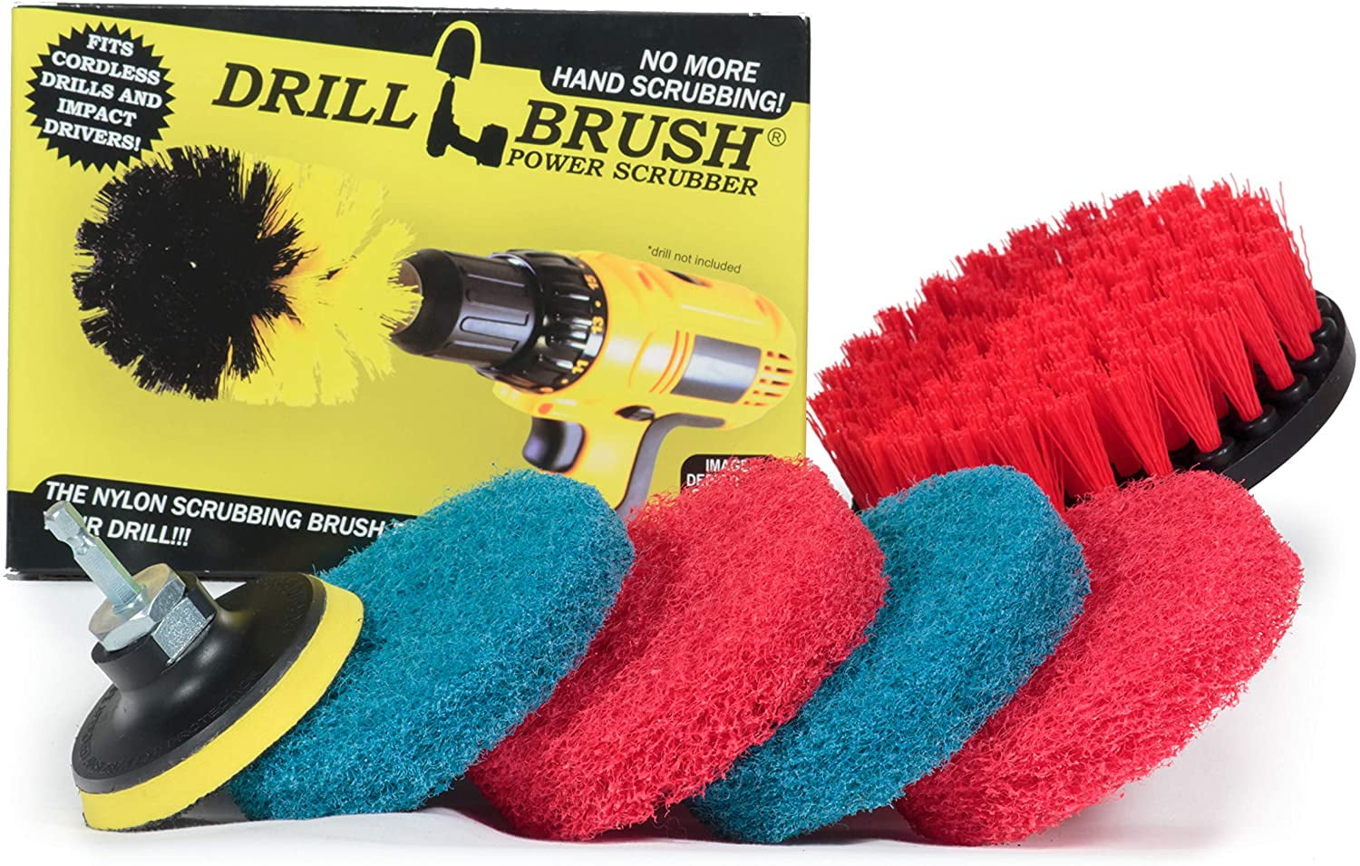 Drill Brush - Cleaning Supplies - Indoor - Bathroom ...