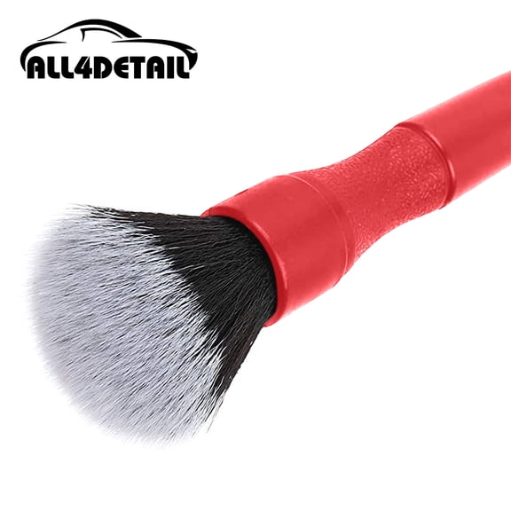 Ultra-Soft Detailing Brush Small, Comfortable Grip and Scratch-Free Cleaning for Exterior, Interior Panels, Emblems, Badges, Gauge Cluster, Infotainment Screen