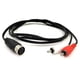 thumbnail image 2 of 5 Pin DIN Male Plug to 2RCA Male Plugs Converter Audio Connector Cable Cord, 2 of 5