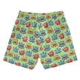 thumbnail image 7 of FORMRS Boys Swim Trunks Quick Dry Mesh Lining Beach Boardshorts, Sizes XS-XL, Cute Monsters Pattern, 7 of 7
