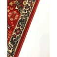 thumbnail image 2 of Custom Size Runner Rug Skid Resistant Backing Oriental Red Medallion Design Pick Your Own Size Rug Runner, Cut to Size Red Roll Runner Rug By Feet Customize in USA Facility, 2 of 8