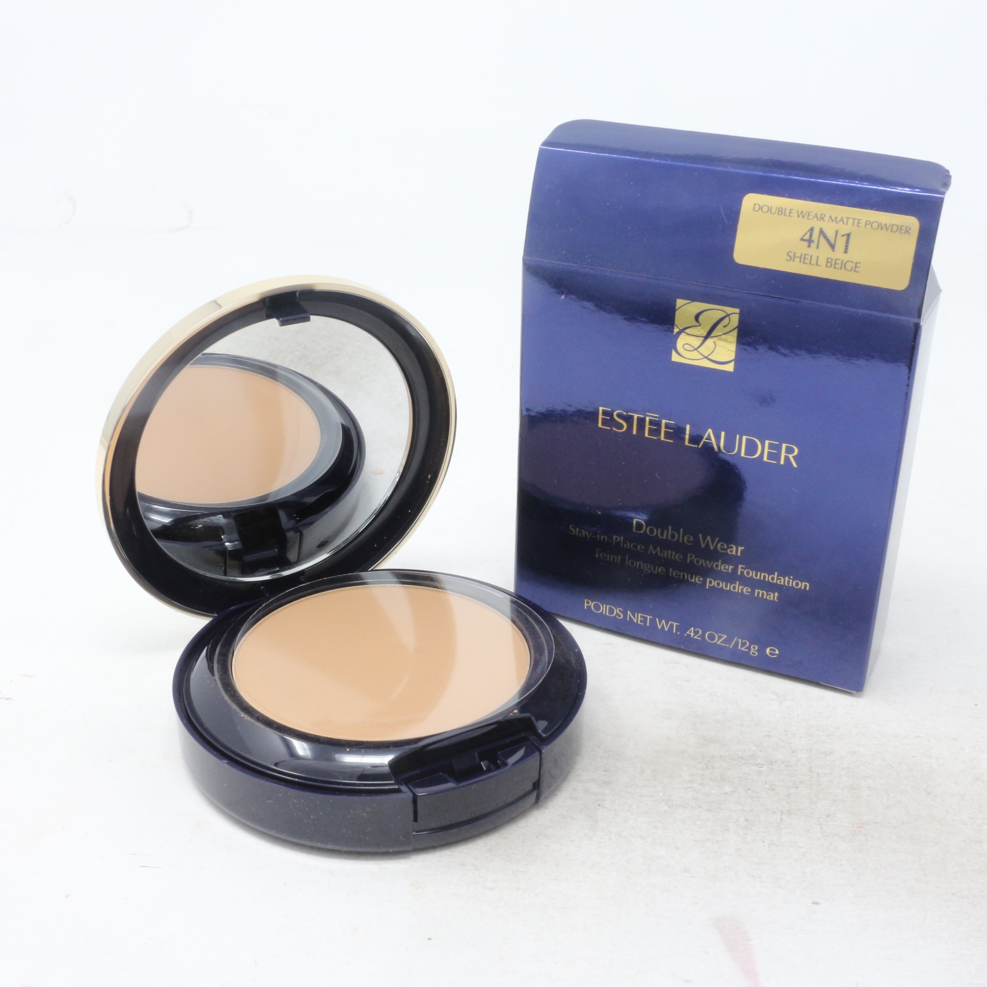 Estee Lauder Double Wear Stay-in-Place Matte Powder Foundation SPF10, 1N2 Ecru, 0.42 oz
