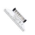 thumbnail image 4 of The **Multi Purpose Drawing Ruler (Parallel Rolling Ruler)** is a versatile drafting tool designed for students, artists, engineers, and designers., 4 of 4