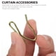 thumbnail image 3 of 100 ganchos de hierro en forma de S para colgar cortinas, accesorios auxiliares., 3 of 7