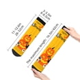 thumbnail image 4 of Fuzoiu Happy Halloween1 Print Adult Socks, Crew Moisture-wicking Socks, Unisex Cushion Crew Socks,Casual Sports Ankle Socks, 4 of 7