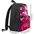 thumbnail image 3 of Hazbin Hotel Backpack,3d Print Laptop Backpack Lightweight Casual Daypack Bookbag (Qd26), 42*32*14cm, 3 of 5