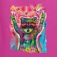 thumbnail image 2 of Dean Russo Cosmic Panda Animal Lover Men's Graphic T-Shirt, Fuschia, 3X-Large, 2 of 6